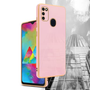 Samsung Galaxy M21 / M30s silikondeksel case (rosa)