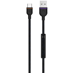 Unisynk Premium USB-C-kabel (sort)