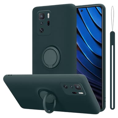Xiaomi POCO X3 GT Deksel Ring Case (grønn)