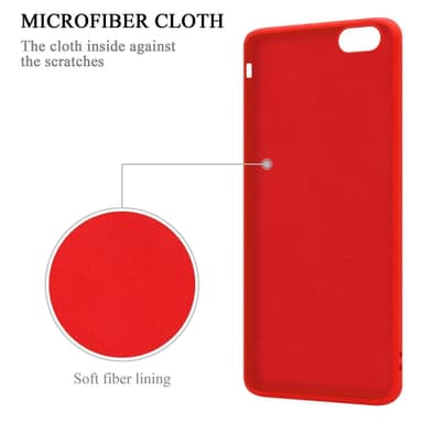 iPhone 6 PLUS / 6S PLUS Deksel Ring Case (rød)