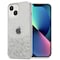 iPhone 14 PLUS Silikondeksel Glitter (gjennomsiktig)