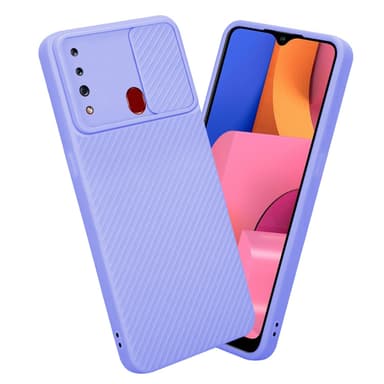 Samsung Galaxy A20s silikondeksel cover (lilla)
