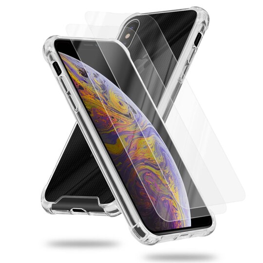 iPhone XS MAX Deksel Case Cover (gjennomsiktig)