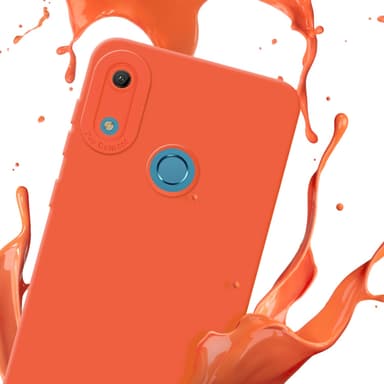 Huawei Y6 2019 silikondeksel case (oransje)