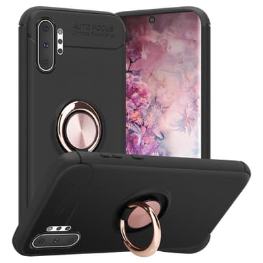 Samsung Galaxy NOTE 10 PLUS silikondeksel cover (svart)