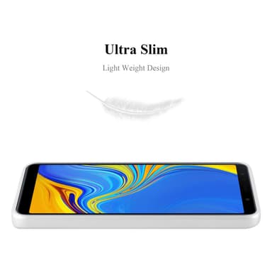 Samsung Galaxy A7 2018 Deksel Case Cover (sølv)