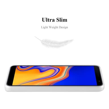 Samsung Galaxy J4 PLUS Deksel Case Cover (sølv)