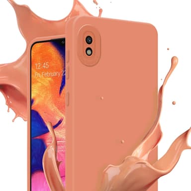 Samsung Galaxy A10 silikondeksel case (oransje)