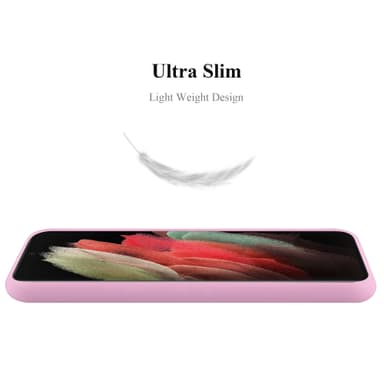 Samsung Galaxy S21 ULTRA silikondeksel cover (rosa)