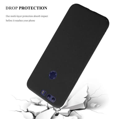 Honor 8 / 8 PREMIUM Hardt Deksel Cover (svart)