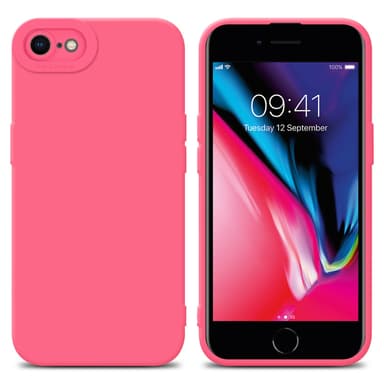 iPhone 7 / 7S / 8 / SE 2020 silikondeksel case (rød)