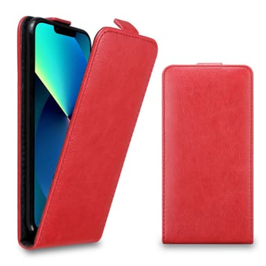 iPhone 13 MINI Deksel Flip Case (rød)