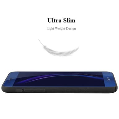 Honor 8 / 8 PREMIUM Hardt Deksel Cover (svart)