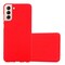 Samsung Galaxy S21 PLUS silikondeksel case (rød)