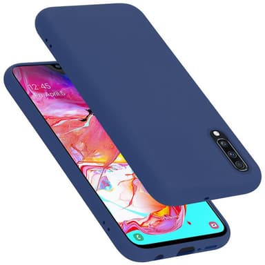 Samsung Galaxy A70 / A70s silikondeksel case (blå)