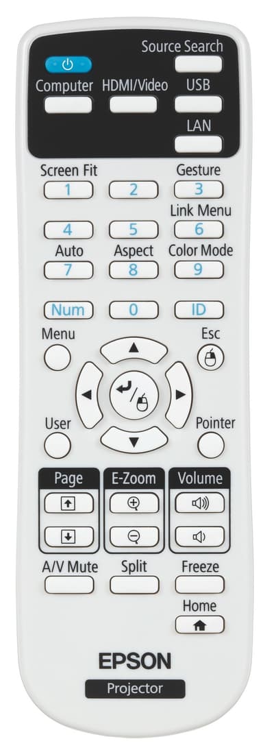 Epson møteromsprojektor EB-2265 (hvit)