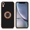 iPhone XR silikondeksel case (svart)