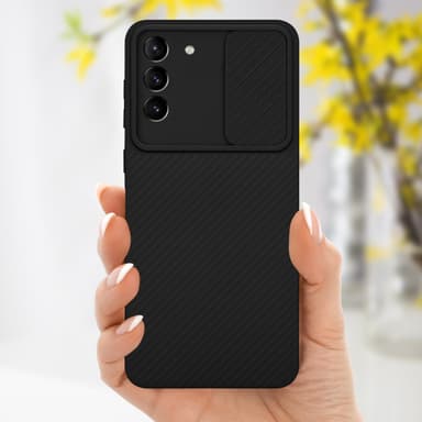 Samsung Galaxy S21 PLUS silikondeksel cover (svart)