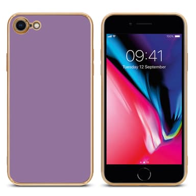 iPhone 7 / 7S / 8 / SE 2020 silikondeksel case (lilla)