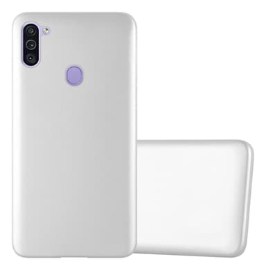Samsung Galaxy A11 / M11 Deksel Case Cover (sølv)