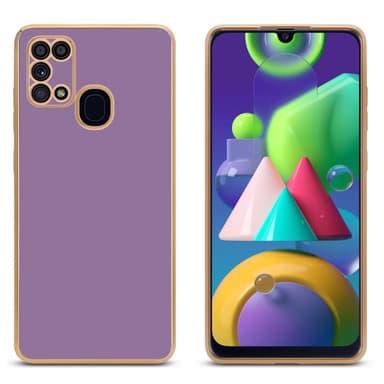 Samsung Galaxy M31 silikondeksel case (lilla)