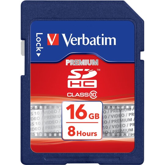Verbatim 16 GB Premium SDHC minnekort