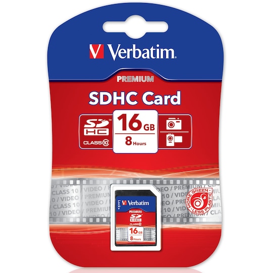Verbatim 16 GB Premium SDHC minnekort