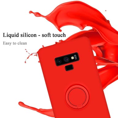 Samsung Galaxy NOTE 9 Deksel Ring Case (rød)