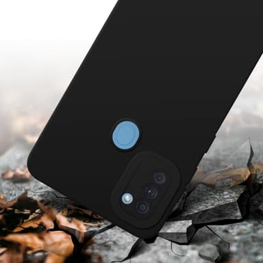 Samsung Galaxy A11 / M11 silikondeksel case (svart)