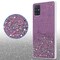 Samsung Galaxy A51 5G Silikondeksel Glitter (lilla)