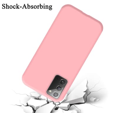 Samsung Galaxy NOTE 20 silikondeksel case (rosa)