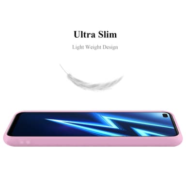 Realme 6 PRO silikondeksel cover (rosa)