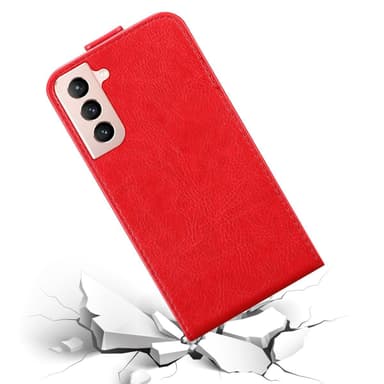 Samsung Galaxy S21 5G deksel flip cover (rød)