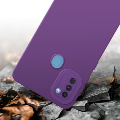 Samsung Galaxy A11 / M11 silikondeksel case (lilla)