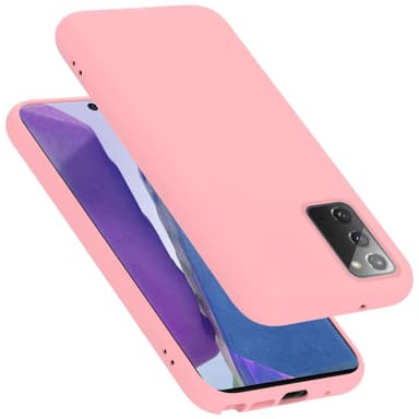 Samsung Galaxy NOTE 20 silikondeksel case (rosa)