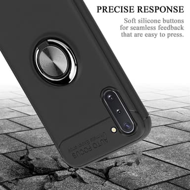Samsung Galaxy NOTE 10 silikondeksel cover (svart)