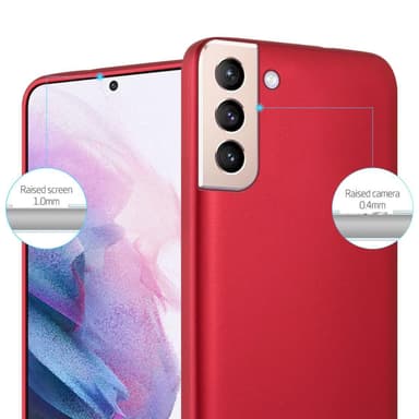 Samsung Galaxy S21 PLUS Deksel Case Cover (rød)