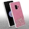 Samsung Galaxy S9 Silikondeksel Glitter (rosa)