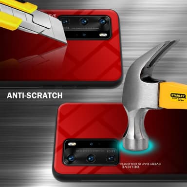 Huawei P40 PRO / P40 PRO+ Deksel Case Cover (svart)