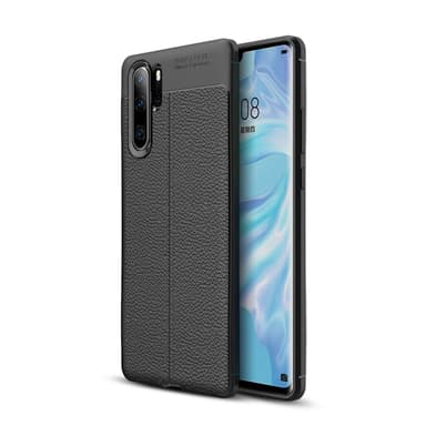 Huawei P30 PRO Deksel Kunstskinn (svart) - Elkjøp