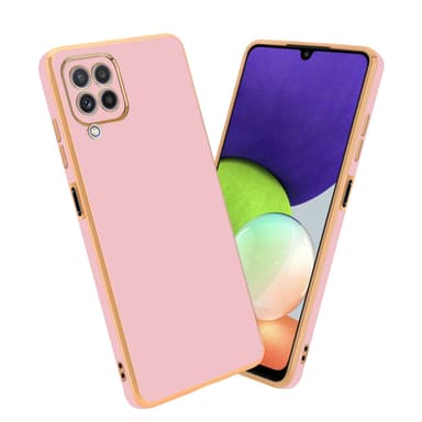 Samsung Galaxy A22 4G silikondeksel case (rosa)