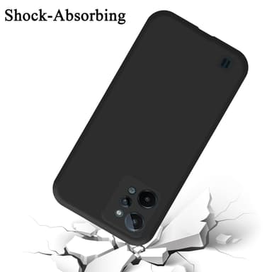 Realme C31 silikondeksel case (svart)