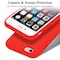 iPhone 6 / 6S silikondeksel case (rød)