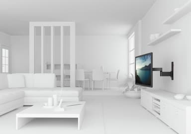 Vogels Wall 3245 veggfeste 32"–55" (sort)