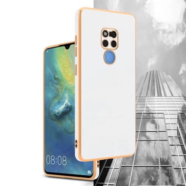 Huawei MATE 20 silikondeksel case (hvit)