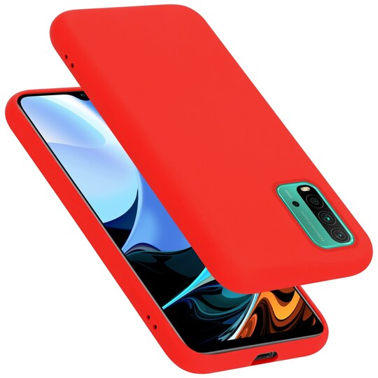 Xiaomi RedMi 9T / POCO M3 silikondeksel case (rød)