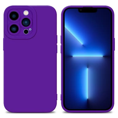 iPhone 13 PRO MAX silikondeksel case (lilla)