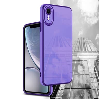 iPhone XR silikondeksel cover (lilla)