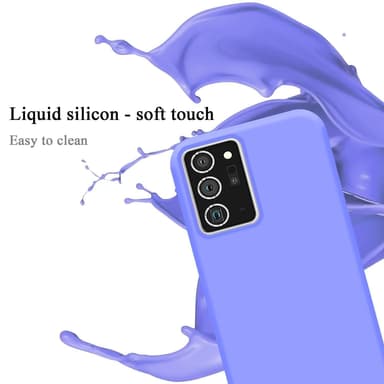 Samsung Galaxy NOTE 20 PLUS silikondeksel case (lilla)