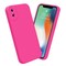 iPhone XS MAX silikondeksel case (rosa)